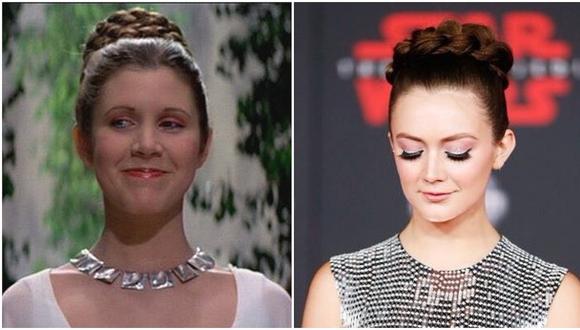 Hija de Carrie Fisher le rinde emotivo homenaje en estreno de "Star Wars: Los últimos Jedi"