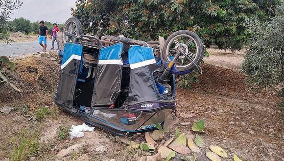 Ebrio choca camioneta contra mototaxi en Bella Unión