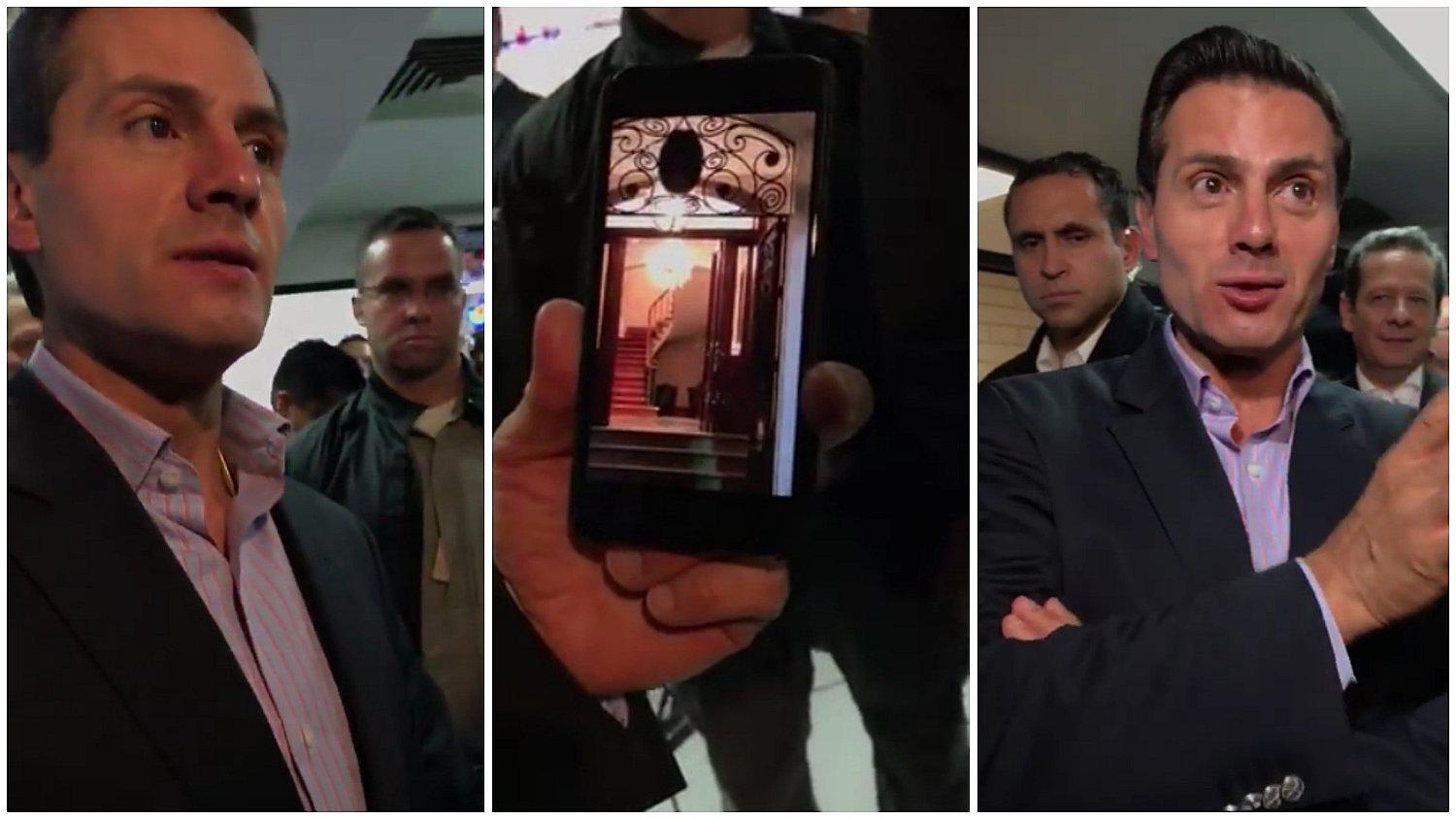 Terremoto en México: Enrique Peña Nieto muestra imágenes del sismo que él mismo grabó (VIDEO)