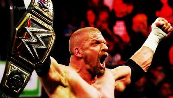 ​Royal Rumble 2016: Triple H se convirtió en el nuevo campeón de WWE (VIDEO)