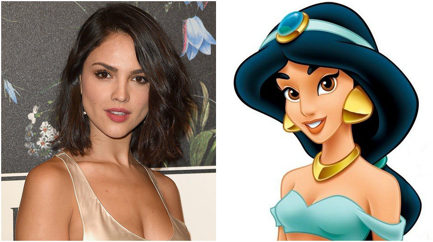 Eiza González impactó con sensual disfraz de la princesa Jasmín por Halloween (FOTO)