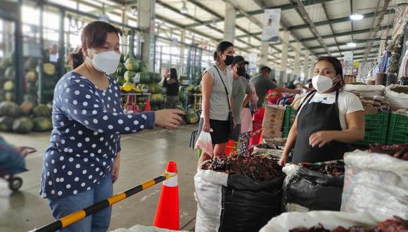 Comerciantes del Gran Mercado Mayorista de Lima expresaron preocupación por un eventual desabastecimiento de productos ante la convocatoria de un paro de transportistas de este lunes 27 de junio. (Foto: Municipalidad de Lima)