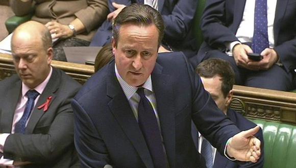 David Cameron pide al parlamento bombardear al Estado Islámico en Siria