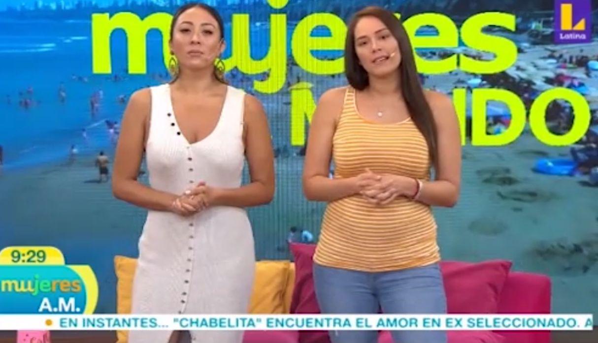 Karen Schwarz y Cathy Sáenz se disculpan con Anahí de Cárdenas por polémica sobre su turbante. (Foto: Captura de video)