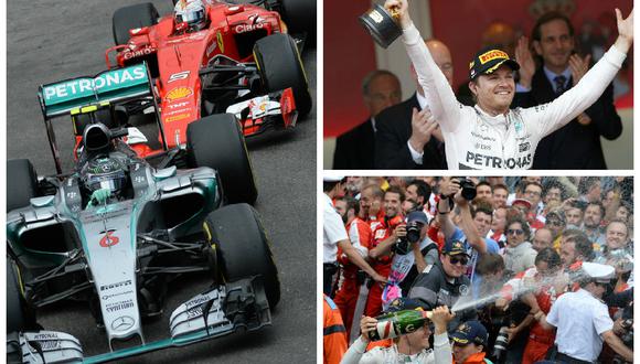 Fórmula 1: Nico Rosberg gana el Gran Premio de Mónaco por tercer año consecutivo (FOTOS)