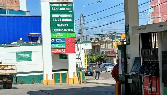 Estos son los precios de combustibles en Arequipa para este lunes 3 de abril. (Foto: Difusión)