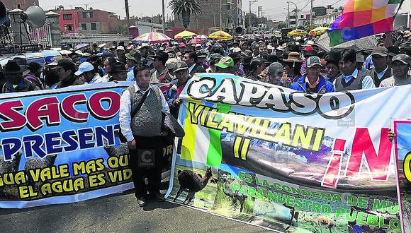 Comunidades de Puno y de Tarata le advierten al GRT que Vilavilani no va