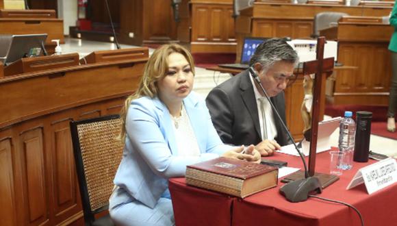 La comisión inició un proceso de oficio contra los seis legisladores que Karelim López mencionó ante la Comisión de Fiscalización del Congreso | Foto: Congreso