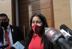 Kelly Portalatino: parte de la bancada de Perú Libre apoyará censura de la ministra Betssy Chávez