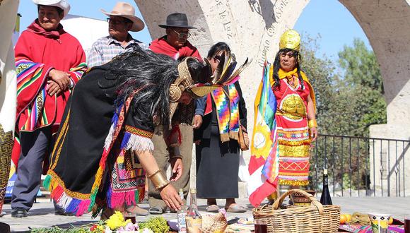 Celebran ancestral Inti Raymi en Yanahuara (FOTOS)