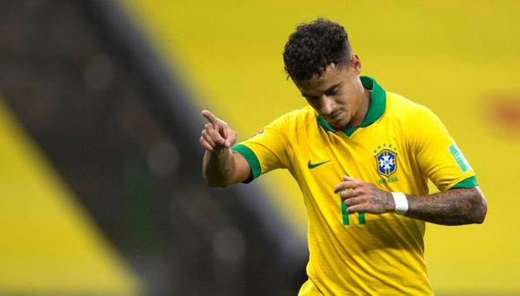 Philippe Coutinho reconoce su buen momento con la selección de Brasil.