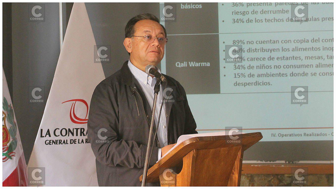 Contralor de la República: "No voy a renunciar, si el Congreso concluye que deje el cargo lo dejaré”