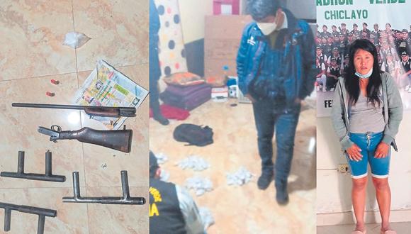 Policía allanó tres viviendas por orden judicial en Cruz de la Esperanza, incautando un kilo de pasta básica de cocaína.