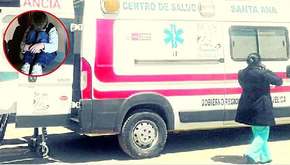 Huancavelica: Niño de dos años ingiere lejía accidentalmente 