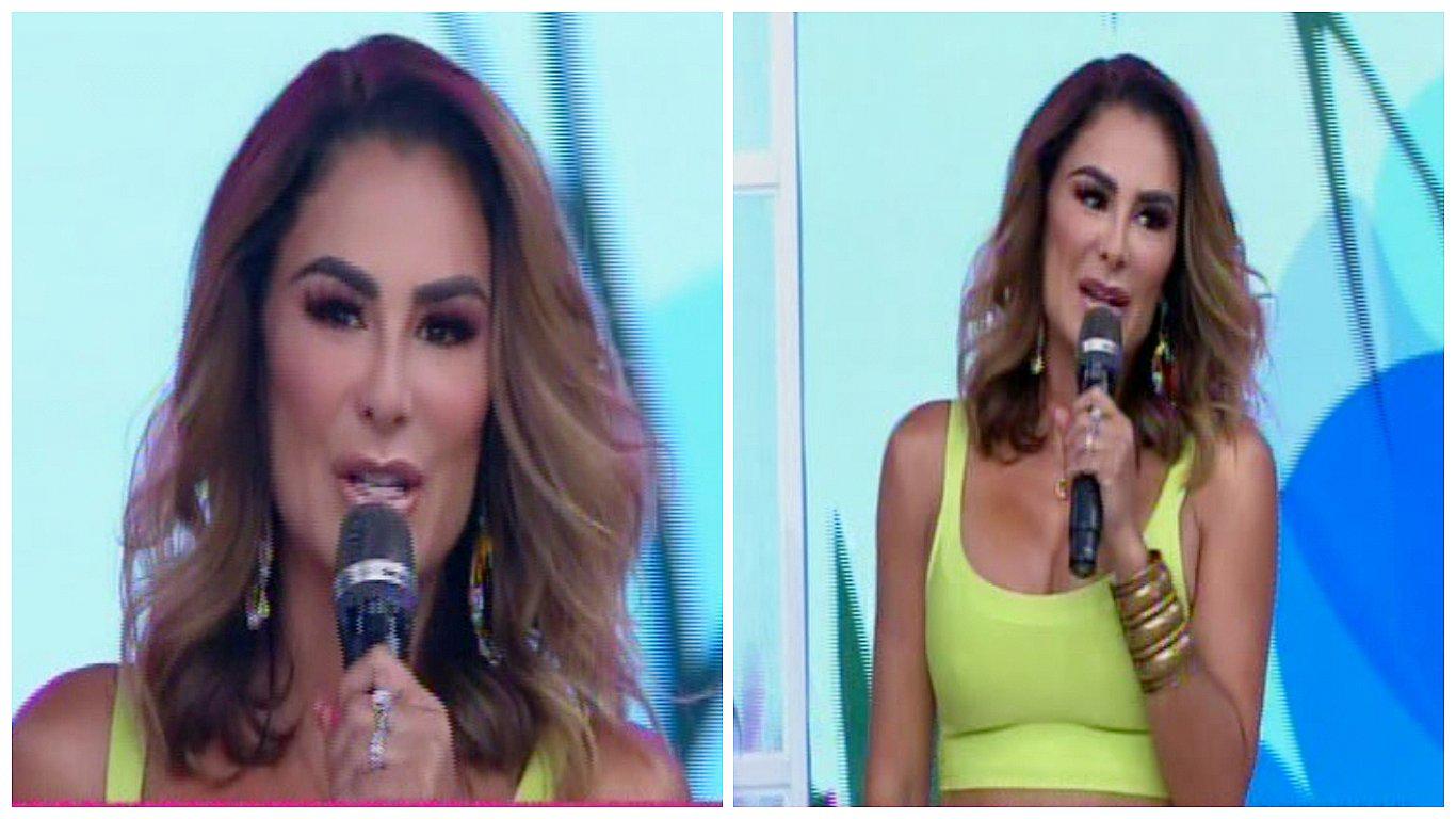 Ninel Conde llegó a Perú y sorprende con su apariencia en 'En boca de todos' (VIDEO)
