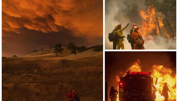 EE.UU.: Más de 13.000 personas evacuadas por incendios en California