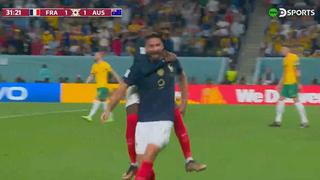 Goles de Adrien Rabiot y Olivier Giroud: Francia gana 2-1 a Australia (VIDEOS)