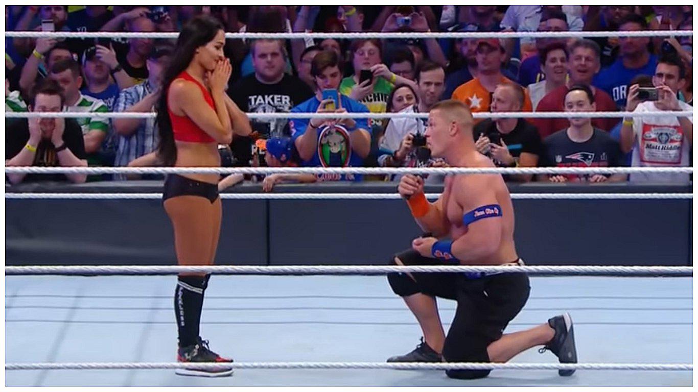 El amor triunfó: ​John Cena le pidió matrimonio a Nikki Bella en vivo [VIDEO]