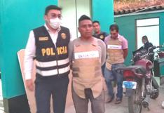Capturan a dos presuntos criminales acusados de triple asesinato en Huánuco