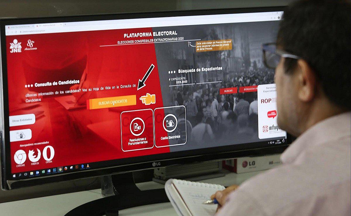 Elecciones 2020: ​Aquí puedes ver cómo van las listas de los partidos políticos
