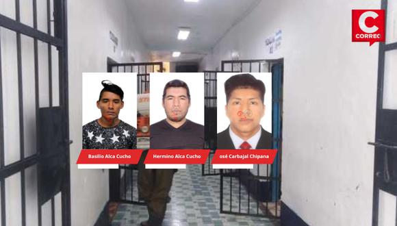 Sentenciados ya se encuentran recluidos en el penal de Ayacucho