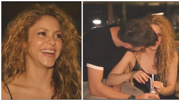 Shakira y Gerard Piqué se muestran muy cariñosos en fiesta de fin de gira (VIDEO)