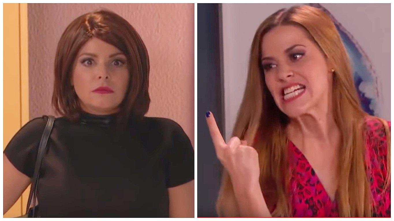 María la del Barrio: 'Soraya Montenegro' se reencontró con ‘La maldita lisiada’ (VIDEO)