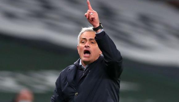José Mourinho es entrenador de Tottenham desde noviembre del 2019. (Foto: AFP)
