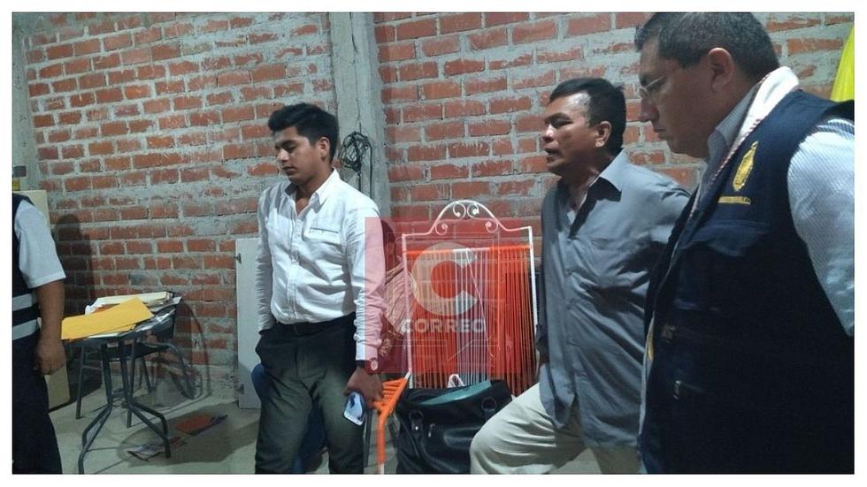 Incautan documentos, celular y laptop a exdirector de Educación por caso Ugel Talara (VIDEO)