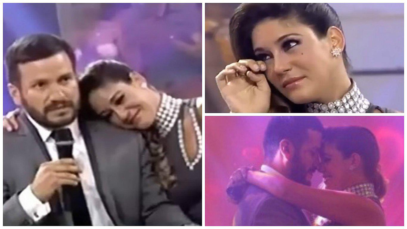 Tilsa Lozano llora por sorpresa de Miguelón, quien anunció que planea casarse con ella (VIDEO)