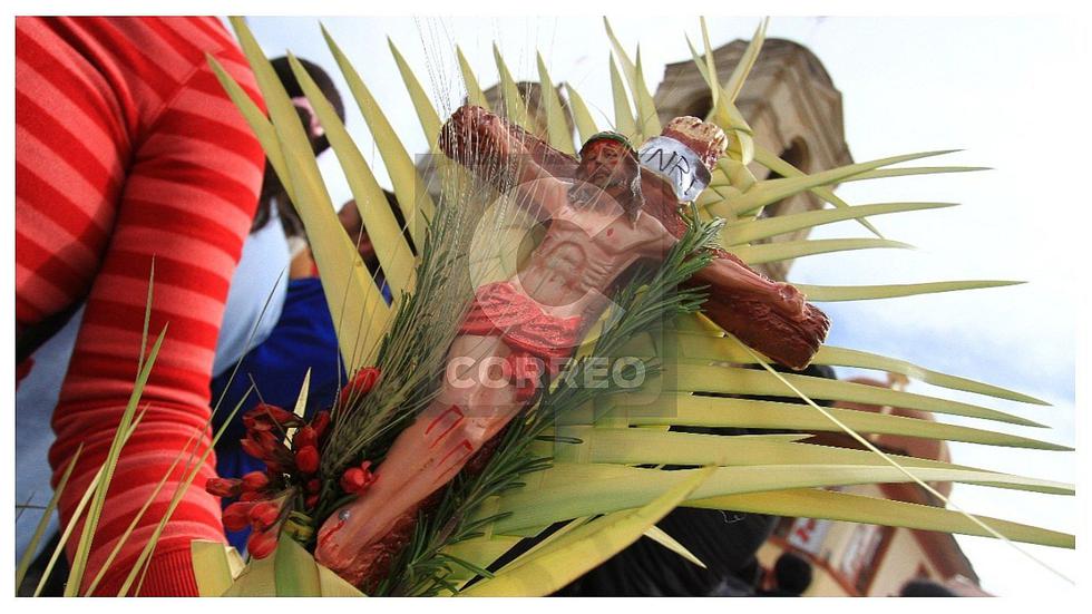 Semana Santa inicia con mensaje de reflexión de Arzobispo de Huancayo (FOTOS)