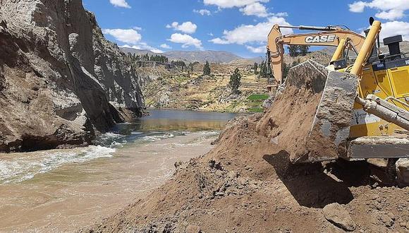 Arequipa: Alistan nuevo desembalse de aguas del rio Colca