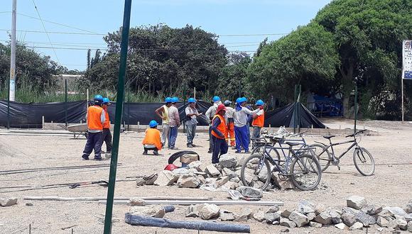 Hampones realizan disparos y dejan carta extorsiva en una obra de