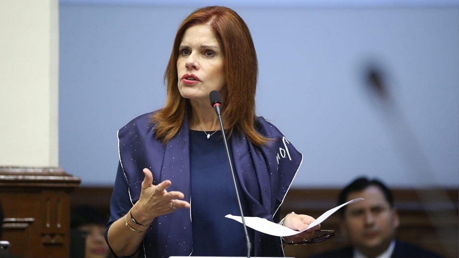 Ejecutivo busca una solución al caso Mercedes Aráoz