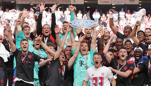 Bayern Munich, campeón de la Bundesliga por undécima vez consecutiva. (Foto: Getty Images)