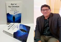 Piurano Ricardo Espinoza presentó su libro “Aquí no hay literatura”