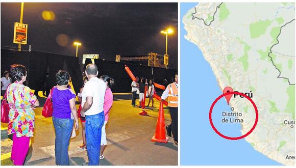 Fuerte temblor de 4.8 grados remeció Lima y la Costa Central