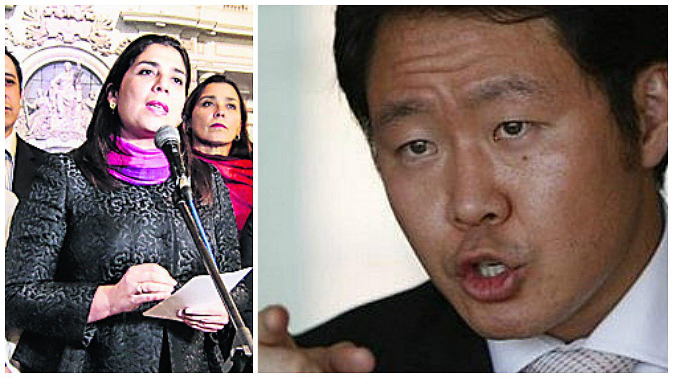 Congresista ​Úrsula Letona cuadra a Kenji Fujimori