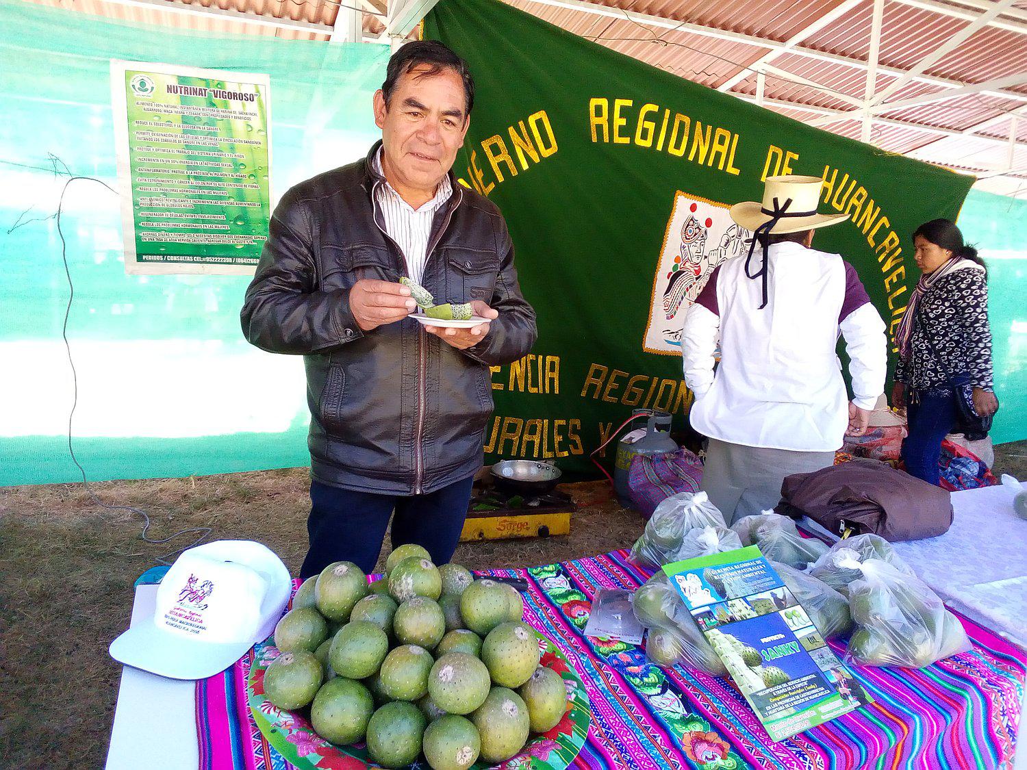 Milagroso sanky, fruto que adelgaza y cura enfermedades, en Expo Feria 2018