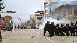 Huancayo: enfrentamientos en toda la ciudad tras saqueos por paro de transportistas (FOTOS)