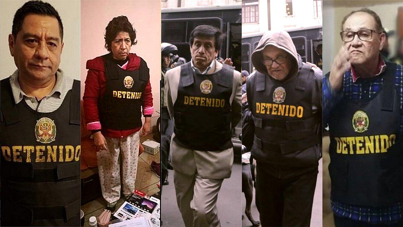 Historial delictivo de 'Los Cuellos Blancos del Puerto' registra más de 60 denuncias