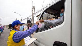 Más de 40 mil conductores de vehículos de carga fueron sancionados en diversos puntos de la capital 