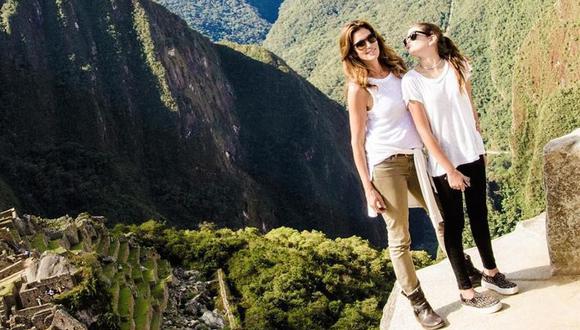 Cindy Crawford está en Cusco y paseando por Machu Picchu