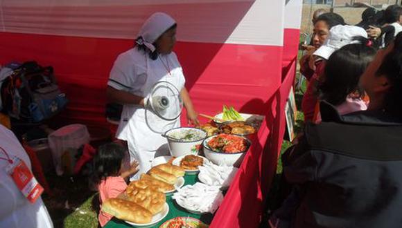 Festival gastronómico por fiestas patrias