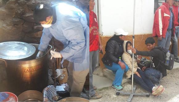 Ayacucho: Afectados por intoxicación se encuentran fuera de peligro