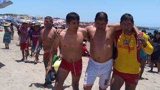 Tacna: Tres bañistas casi mueren ahogados en playas éste domingo