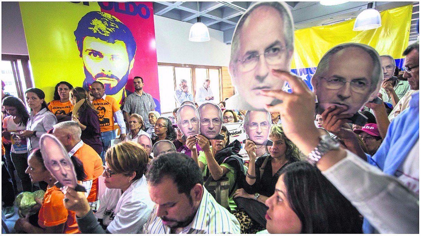 Chavismo regresa a la cárcel a Leopoldo López y Antonio Ledezma