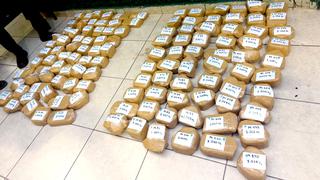 Policía decomisa cargamento de 180 kilos de alcaloide de cocaína en Cusco (FOTOS)