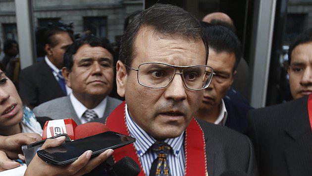 El fiscal Martín Salas, que llevó caso de Álex Kouri, denunció amenazas de muerte en el año 2016. (Foto: Renzo Salazar)