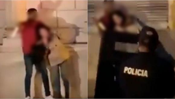 Joven acuchilló a mujer embarazada frente a policías en plena vía pública  